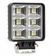 Lampa robocza szperacz led awl60 69w 6500k 7200lm 12v 24v amio-04201 2