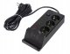 Blow 98-237# Przedłużacz sieciowy ps-350u 3-gniazda 4xusb+usb-pd 3m czarny 3x1mm 2