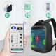 DH Style Led Backpack świecący plecak z ekranem LE 3