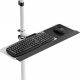 MACLEAN WÓZEK STAND PROFESJONALNY, MOBILNE STANOWISKO KOMPUTEROWE NA KÓŁKACH, MAX 17"-32", MAX 20KG MC-793 W 4