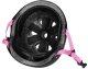 MTW001-1 KASK CZARNO-RÓŻOWY ROZM. S(52-56CM) NILS EXTREME 5