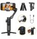 Gimbal Stabilizator 3-osie Śledzenie AI Gesty Telefon / AOCHUAN SMART X PRO 10