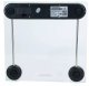 Waga łazienkowa do 180kg z przezroczystą szklaną taflą 28x28cm i lcd 3