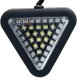 Lampka robocza i ostrzegawcza 15/24 LED trójkąt z hakiem i magnesem 2