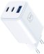 Ładowarka sieciowa 3MK Hyper GaN Charger 65W 1xUSB-A 2xUSB-C PD QC4+ biały 3