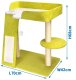 Drapak dla kota 3 poziomy legowisko 60x40x68 cm drzewko do wspinaczki 5