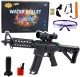 Karabin Szturmowy Na Kulki Wodne Hydrożelowe Celownik Okulary Czarny 86cm LEAN Toys 1