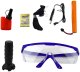 Karabin Szturmowy Na Kulki Wodne Hydrożelowe Celownik Okulary Czarny 86cm LEAN Toys 2