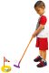 Zestaw Do Gry W Golfa Wózek 3 Kije 2 Chorągiewki 4 Piłeczki LEAN Toys 2