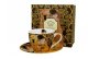 Filiżanka porcelanowa 250 ml + spodek The Kiss Brown 1