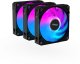 GIGABYTE AORUS EZ CHAIN FAN 120 (3-Pack) Płyta główna Wentylator 12 cm Czarny 3 szt. 2