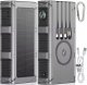 POWERBANK ŁADOWARKA SOLARNY INDUKCJA 36000mAh 8xUSB LATARKA 2x LED USB-C PD 1