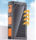 POWERBANK ŁADOWARKA SOLARNY INDUKCJA 36000mAh 8xUSB LATARKA 2x LED USB-C PD 4