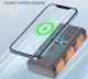 POWERBANK ŁADOWARKA SOLARNY INDUKCJA 36000mAh 8xUSB LATARKA 2x LED USB-C PD 9