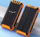 POWERBANK ŁADOWARKA PANEL SOLARNY INDUKCYJNY 30000mAh 7xUSB LATARKA 2x LED 8