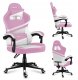 Fotel gamingowy Huzaro Force 4.4 Pink Mesh 12