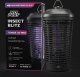 Lampa Owadobójcza UV XXL Lampion Lampa na Komary Muchy Meszki Osy Inne Owady "Insect Blitz Tower UV Pro" 4500V 40W 2