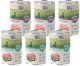 Fit4Pets Karma pełnoporcjowa dla szczeniąt i małych ras MIX 6 puszek Cielęcina x 3 Królik x 3 2