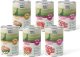 Fit4Pets Karma pełnoporcjowa dla psów dorosłych MIX 6 puszek wołowina x 2, kurczak x 2 wieprzowina x 2 4