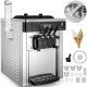 Maszyna do lodów włoskich   3 smaki 2200W 20-28L/h zbiorniki 2x6L 1
