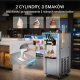 Profesjonalna maszyna do lodów włoskich   3 smaki 2131 l/h 2200 W 3