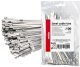 AMiO Opaski zaciskowe metalowe ze stali nierdzewnej 4.6x150mm 100 szt. amio-04320 1