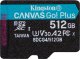 Karta Kingston Canvas Go! Plus (Gen4) MicroSDXC 512 GB Class 10 UHS-I/U3 A2 V30 (SDCG4/512GBSP) 1