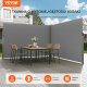 Markiza boczna parawan osłona na taras roleta przeciwsłoneczna 200 x 600 cm 7