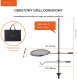 Palenisko grill ruszt ogniskowy ogrodowy wiszący okrągły przenośny+torba 5