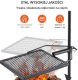 Palenisko grill ruszt ogniskowy ogrodowy wiszący kwadratowy przenośny+torba 2