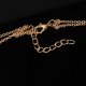 ITIMPORT NASZYJNIK CHOKER CELEBRYTKA DŁUGI BOHO ZŁOTY 22 7