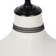 CHOKER Koronkowy Haft Czarny NASZYJNIK Gothic CH09 1