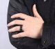 Wolfring PIERŚCIEŃ OBRĄCZKA z Wolframu WOLFRING EU19 US09 8