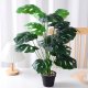 SZTUCZNA Roślina W DONICZCE REALISTYCZNA 33cm MONSTERA DELICIOSA Piękna 7