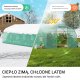 Tunel foliowy ogrodowy szklarnia 26m2 8.9x2.95x2.25 m 2