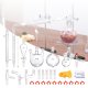 Zestaw szkła laboratoryjnego do destylacji 1000 ml 7