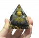 Piramida ORGONIT +LED Lampka PODSTAWA 5cm KRYSZTAŁ KAMIENIE AMULET 5cm HX05 2