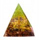 Piramida ORGONIT +LED Lampka PODSTAWA 5cm KRYSZTAŁ KAMIENIE AMULET 5cm HX02 3