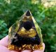 Piramida ORGONIT +LED Lampka PODSTAWA 5cm KRYSZTAŁ KAMIENIE AMULET 5cm HX20 4