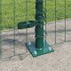 Słupy vidaXL Zestaw 26 Zielony Beton i metal 3,2 x 3,2 x 90 cm Mocne 3