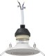vidaXL Lampy Zestaw 6 Białe Plastik 9 cm Oświetlenie wpuszczane 2