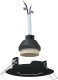 Lampy vidaXL Zestaw 6 Czarny Plastik 9 cm Nowoczesne 1