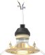 vidaXL Lampy Zestaw 12 Złoty Metal, Plastik 9 cm Lekka konstrukcja 8