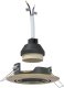 vidaXL Lampy Zestaw 6 Mosiężne Metal 9 cm Lampy wpuszczane Okrągłe 1