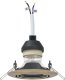vidaXL Lampy Zestaw 6 Mosiężne Metal 9 cm Lampy wpuszczane Okrągłe 2