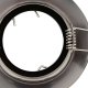 vidaXL Lampy Zestaw 6 Mosiężne Metal 9 cm Lampy wpuszczane Okrągłe 7