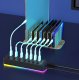 HUB 7x USB 3.0 Aktywny 7w1 Rozgałęźnik Portów Rozdzielacz USB-C RGB LED 5GB 10