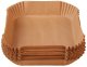 Wkład papierowy do frytkownicy beztłuszczowej 6-7L 20x20cm 100szt 12
