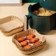 Wkład papierowy do frytkownicy beztłuszczowej 6-7L 20x20cm 100szt 9