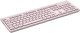CANYON Klawiatura HKB-W01 UK/US AAA Bezprzewodowa Beżowa 5